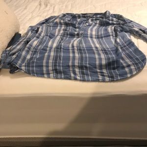 Plaid long sleeve shirt